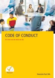 Code of Conduct - DHL