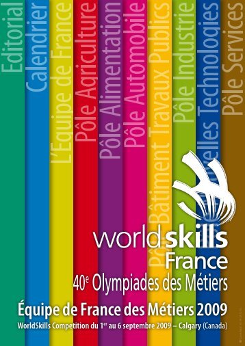 Dossier de presse 40es Olympiades des Métiers - WorldSkills France