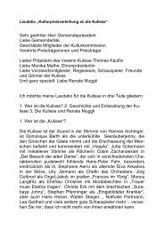 Laudatio fÃ¼r Kulisse von Dr. Ursula Gut-Winterberger - Gemeinde ...