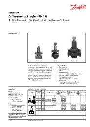 Differenzdruckregler (PN 16) - Danfoss