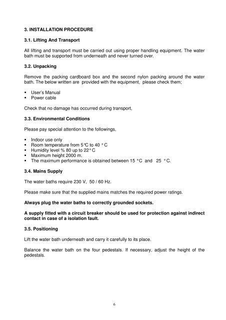 bm 302 / bm 402 bs 302 / bs 402 bd402 user's manual - Frederiksen