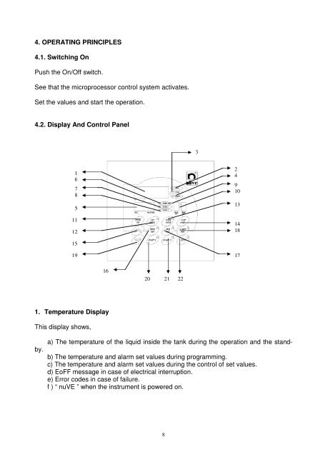 bm 302 / bm 402 bs 302 / bs 402 bd402 user's manual - Frederiksen