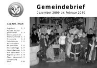 Gemeindebrief 12-2009 (PDF) - Bittenfeld im Internet