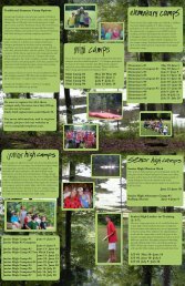 Summer 2012 Brochure - Camp Lake Stephens