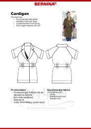 Modification Cardigan - My Label 3D Fashion Pattern Software