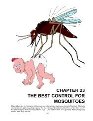 Chapter 23 - The Best Control for Mosquitoes - The Best Control 2