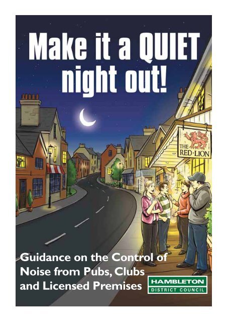 Guidance on the Control of Noise from Pubs, Clubs and Licensed ...