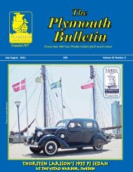 Thorsten Larsson's PJ Sedan - Nordic Plymouths ... - Plymouth Club