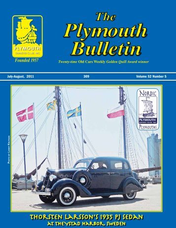Thorsten Larsson's PJ Sedan - Nordic Plymouths ... - Plymouth Club