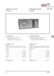 Light Source 150 W LP 4215 Lichtprojektor 150 W LP 4215