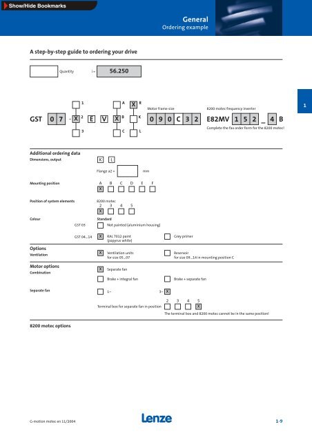 Geared motors