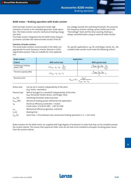 Geared motors