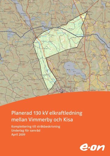 Komplettering till strÃ¥kbeskrivning - E-on