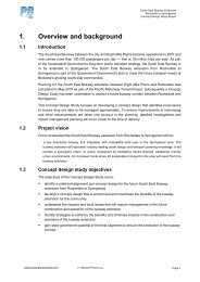 South East Busway Concept Design Study volume 1