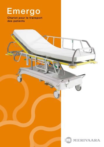 Chariot pour le transport des patients - Merivaara