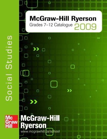 Social Studies - McGraw-Hill Ryerson