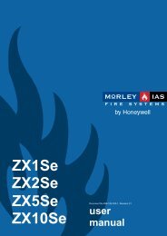 User Manual - Morley-IAS