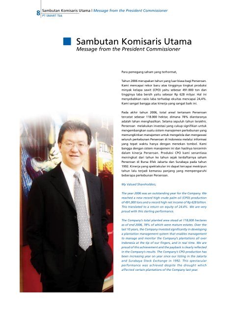 Annual Report - PT SMART Tbk