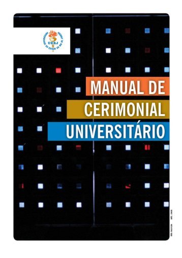 Veja o Manual de Cerimonial UniversitÃ¡rio - Uerj
