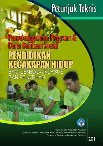 Petunjuk Teknis Penyelenggaraan Program & Dana Bantuan Sosial ...