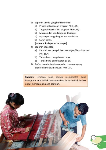 Petunjuk Teknis Penyelenggaraan Program & Dana Bantuan Sosial ...