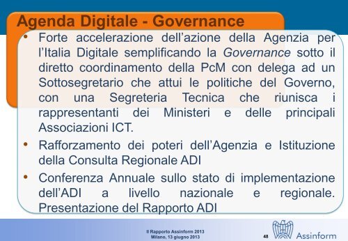 rapporto Assinform - Corriere delle comunicazioni