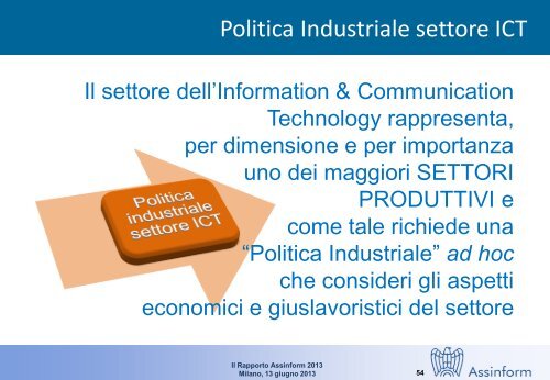 rapporto Assinform - Corriere delle comunicazioni