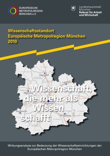 Kurzfassung der Studie - EuropÃƒÂ¤ische Metropolregion MÃƒÂ¼nchen