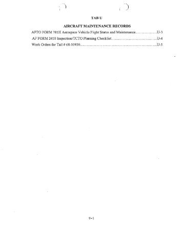 Aircraft Maintenance Manual Ata Chapters Download Free