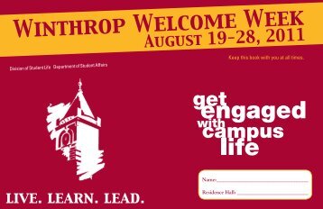 Winthrop Welcome Week - Winthrop University