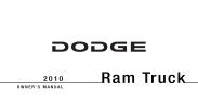 2010 Dodge Ram Truck Owner's Manual