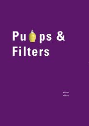 • Pumps • Filters ti - Nordiska Kvalitetspooler
