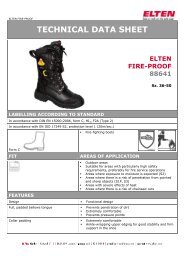 technical data sheet elten fire-proof 88641