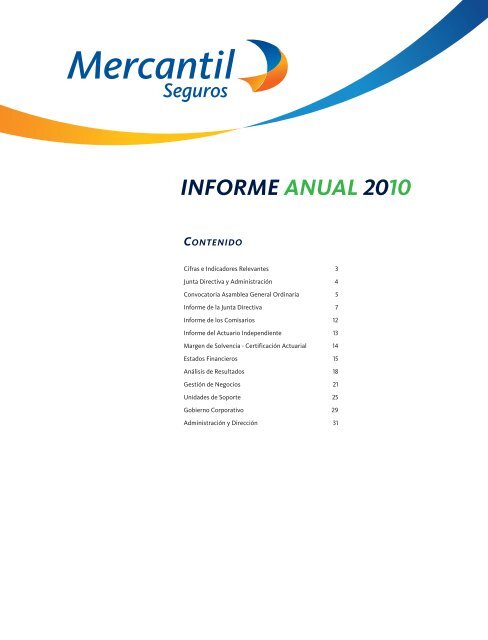 INFORME ANUAL 2010