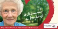 Unsere Hausbroschüre - AWO Angebote für Senioren in Oberbayern