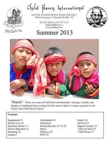 Newsletter - Child Haven International