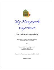 Hauptwerk Experience2 - Randall Mullin Website