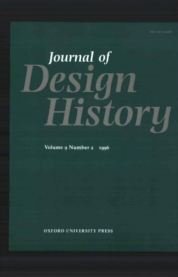 Front Matter (PDF) - Journal of Design History - Oxford Journals
