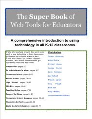The Super Book of Web Tools for Educators - School District of ...