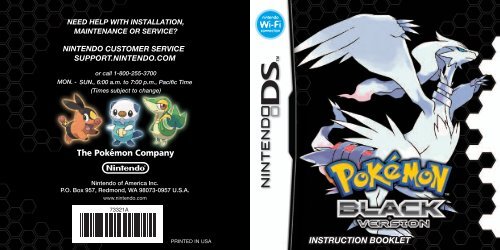 INSTRUCTION BOOKLET - Nintendo