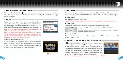 INSTRUCTION BOOKLET - Nintendo