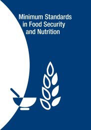 Food Security & Nutrition Chapter - Food Security Clusters