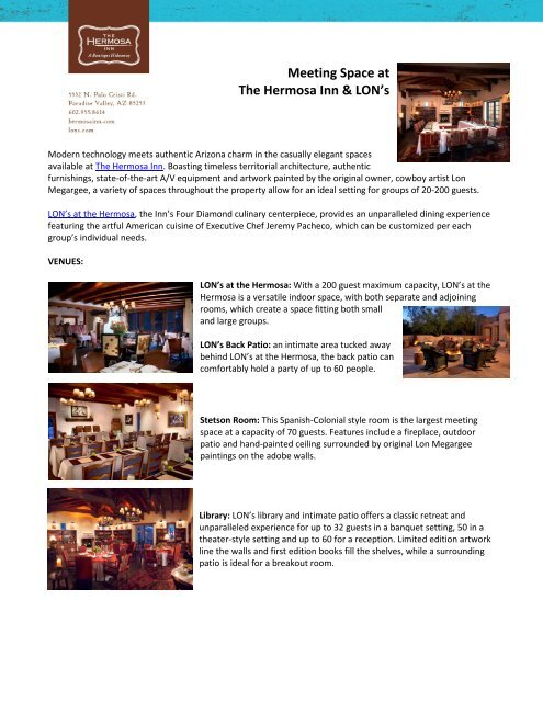 Download - The Hermosa Inn