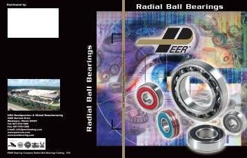 Radial Ball Bearings Radial Ball Bearings - Rainbow Precision ...