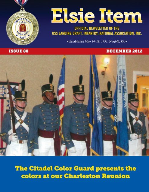 elsie item issue 80 dec 2012 - USS Landing Craft Infantry National ...