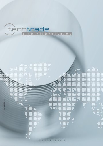 A L U M I N I U M P R O G R A M M - Schramm TECH TRADE GmbH