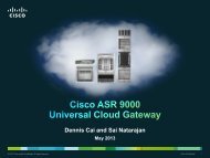 Ã¢Â€ÂœASR 9K + NX7KÃ¢Â€Â DCI Solution Overview MC-LAG + vPC - Cisco ...