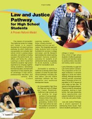 Law and Justice Pathway - ConnectEd California