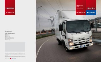 N Evolution Euro 5. Adaptor. Light-Duty Trucks Para ... - Isuzu