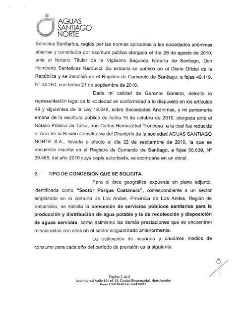 AGUAS SANTIAGO NORTE 19 FEB 2013 - Siss